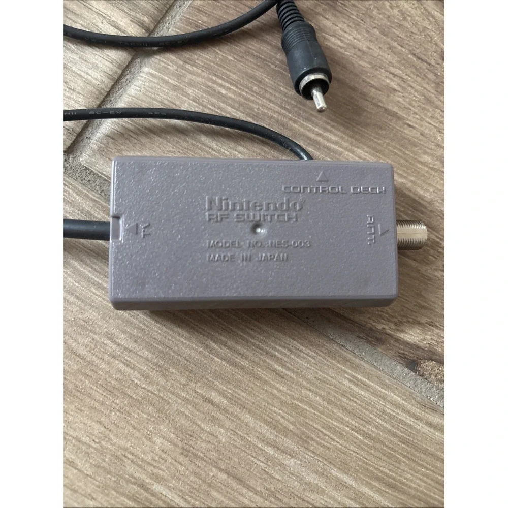Nintendo NES RF Switch Adapter Cable NES-003 Official SNES N64 OEM Japan